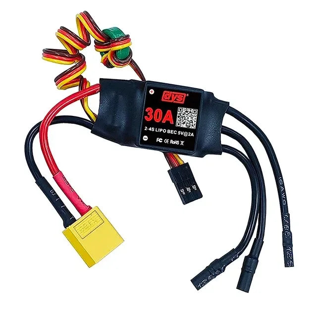 DYS 12A 20A 30A 40A 50A 60A 80A 100A 2-6S Brushless ESC With 5V/6A BEC For RC fixed-wing aircraft helicopter