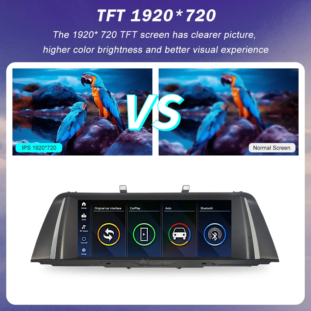 10.25" 12.3" Multimedia Touch Screen For BMW 5 Series F10 F11 CIC NBT System 2026-2026 Wireless Carplay Android Auto Car Radio