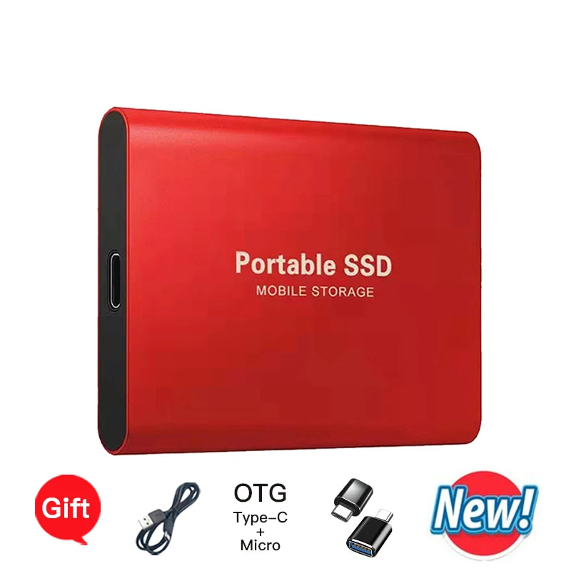 All-Scene Portable External SSD Solid State Drive | USB 3.1 Type-C