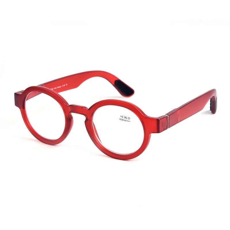 Vintage Round Reading Glasses – Lightweight Presbyopia Frames