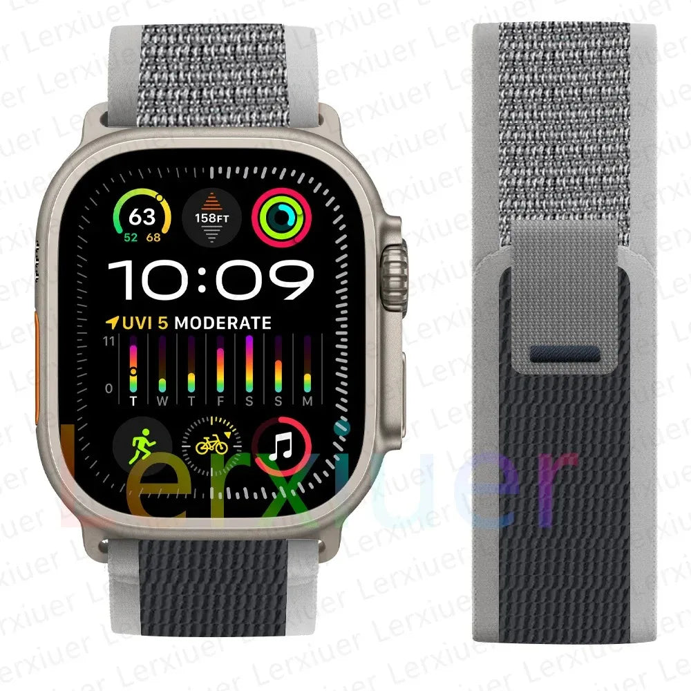 trail loop For apple watch ultra 3 2 Band 49mm 44mm 40mm 45mm 41mm 42mm correa bracelet iWatch series 7 se 8 9 10 11 46mm straps