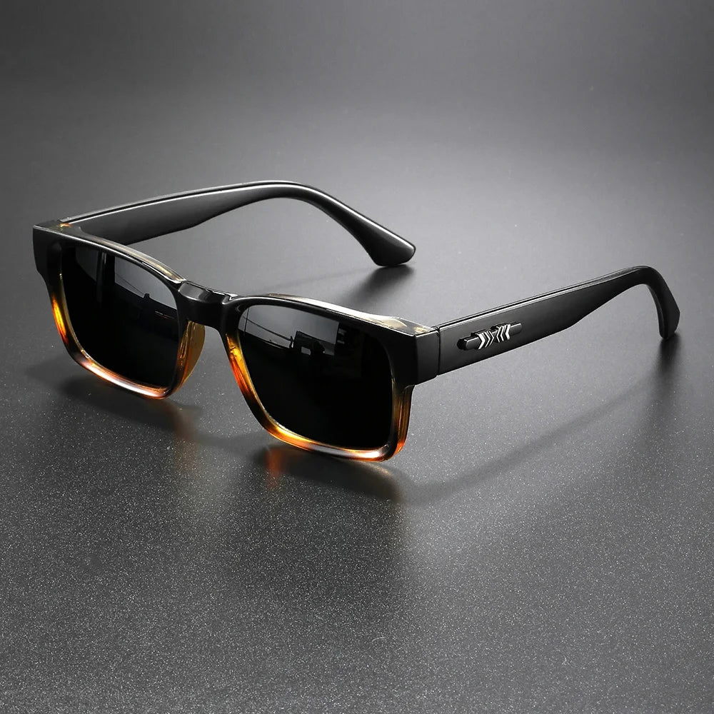 Retro Punk Square Sunglasses - UV400 Protection (3-Pack Set)