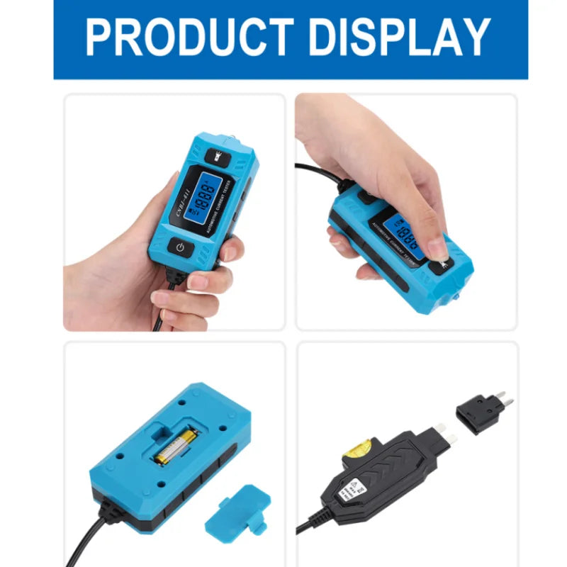 2026 Automotive current tester Truck Voltage Circuit Tester Power Probe LED Digital Display Auto Repair Tool