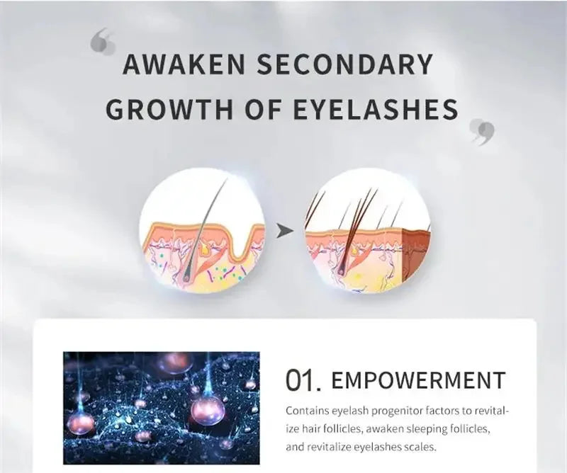 Fast Eyebrow Growth Serum Eyelash Hair Growth Anti Hairs Loss Product Prevent Baldness Fuller Thicker Lengthening Eyebrow Makeup