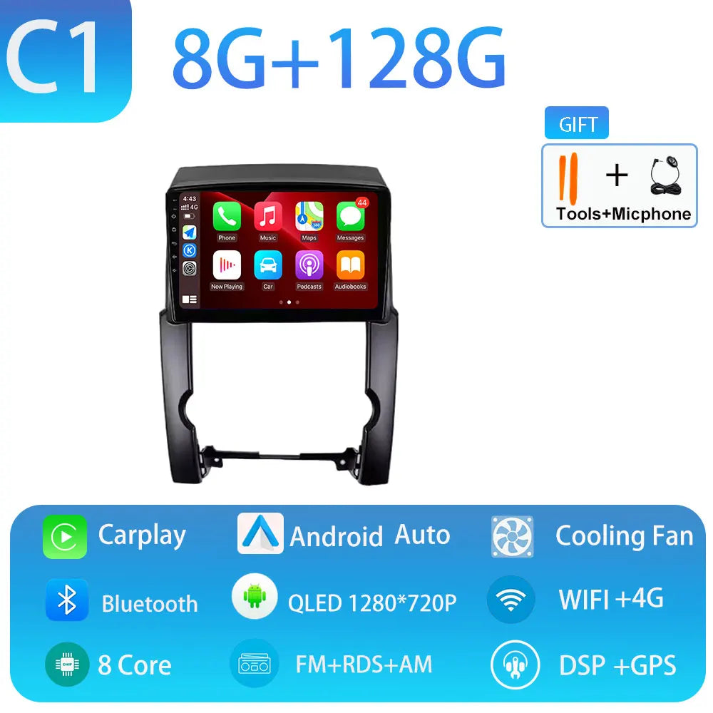 Android Car Stereo for Kia Sorento (2009–2012) — CarPlay, Android Auto, GPS, 4G, WiFi, Bluetooth