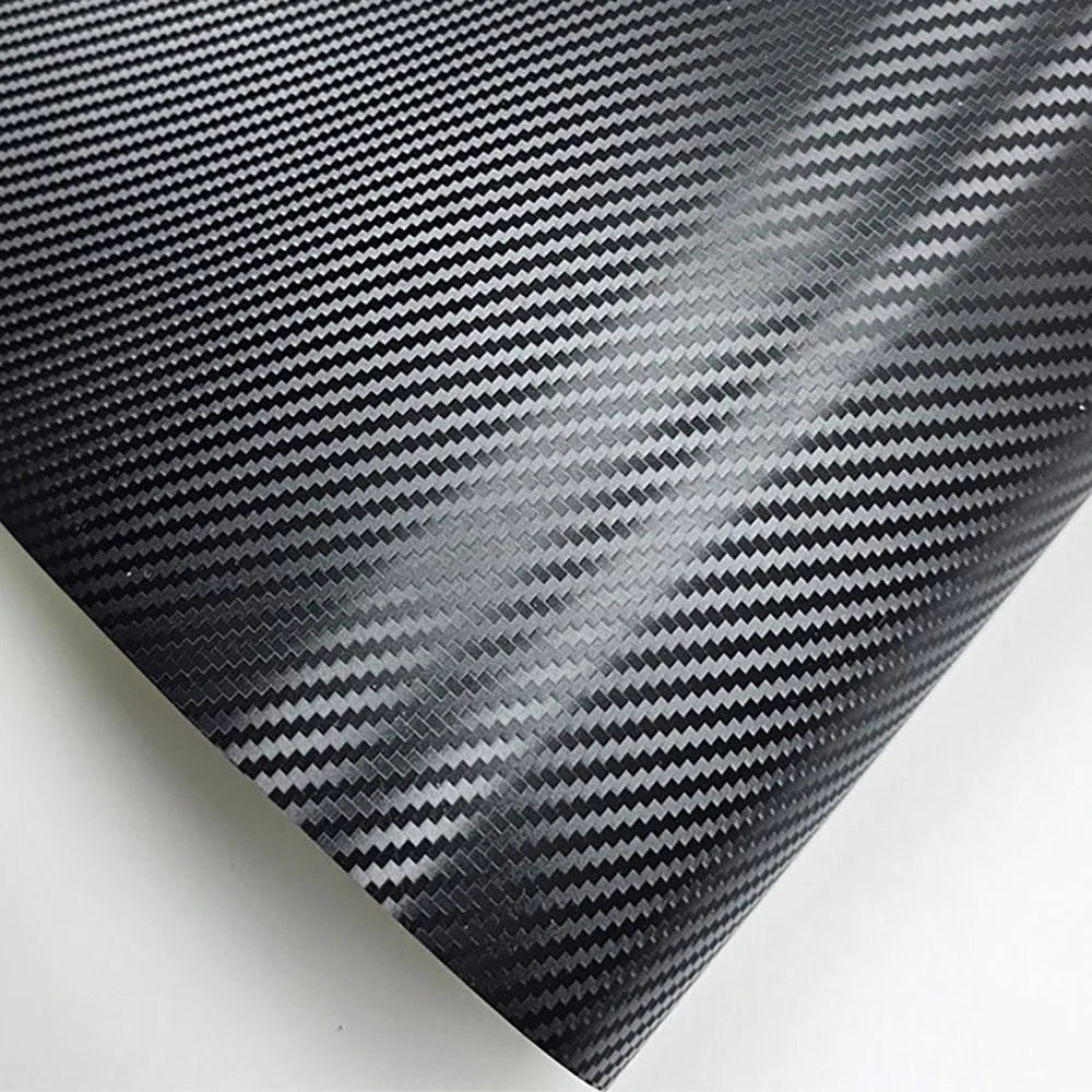 Carbon Fiber Vinyl Wrap Film – 3D/6D Matte & Gloss Forged Carbon Sticker for Car & Motorcycle (50x30cm)