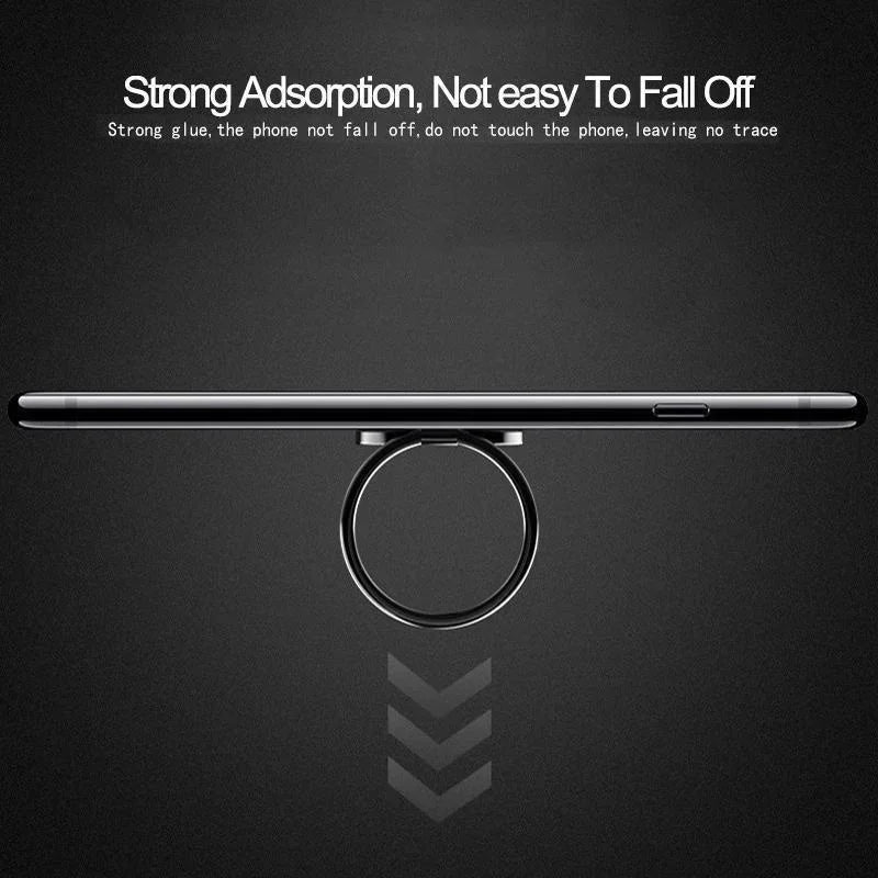 Rotatable Phone Ring Holder Stand – Finger Grip Lazy Bracket | Gold, Silver, Rose Gold & Black