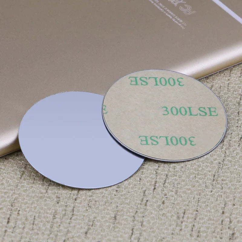 Metal Plate For Car Phone Holder Magnetic Universal Iron Sheet Disk Sticker Mount Mobile Phone Magnet Stand For IPhone