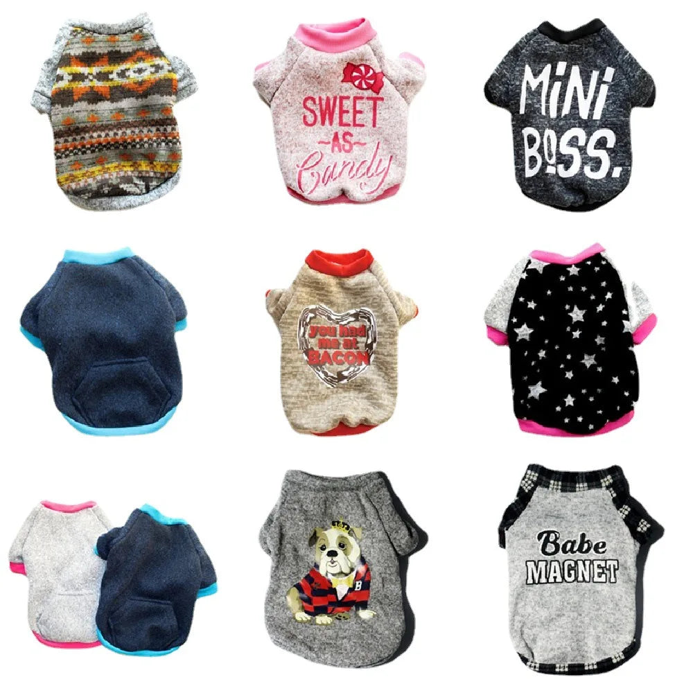 Winter Chihuahua Hoodie - Small Dog Warm Clothing