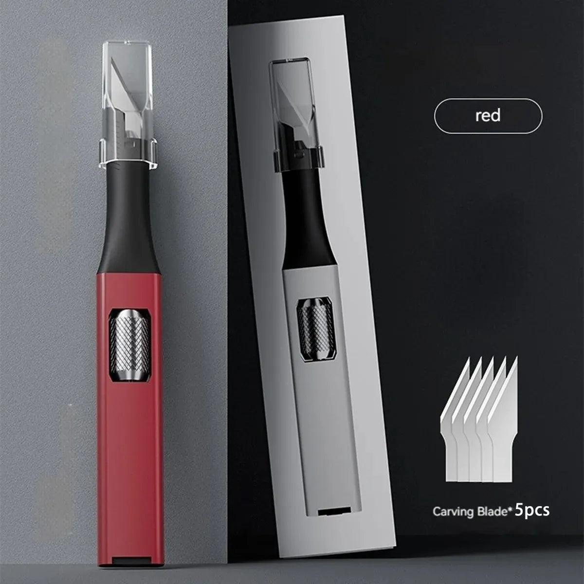 DIY Pen Carving Knife | Comes with 5 Interchangeable Horseshoe Art Blades