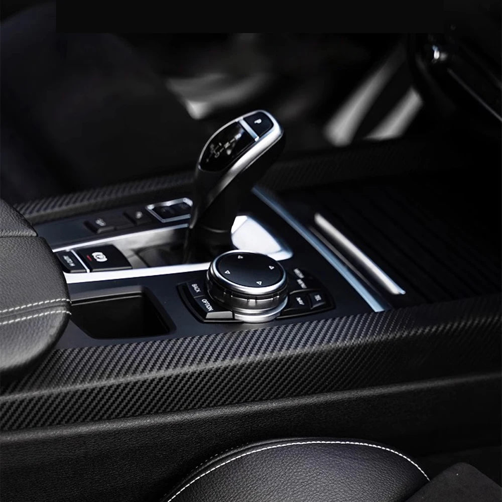 3D Carbon Fiber Black Vinyl Wrap Car Motorcycle Adhesive Vinyl Body Wrapping Film PVC Styling Auto Decal Car Accessories