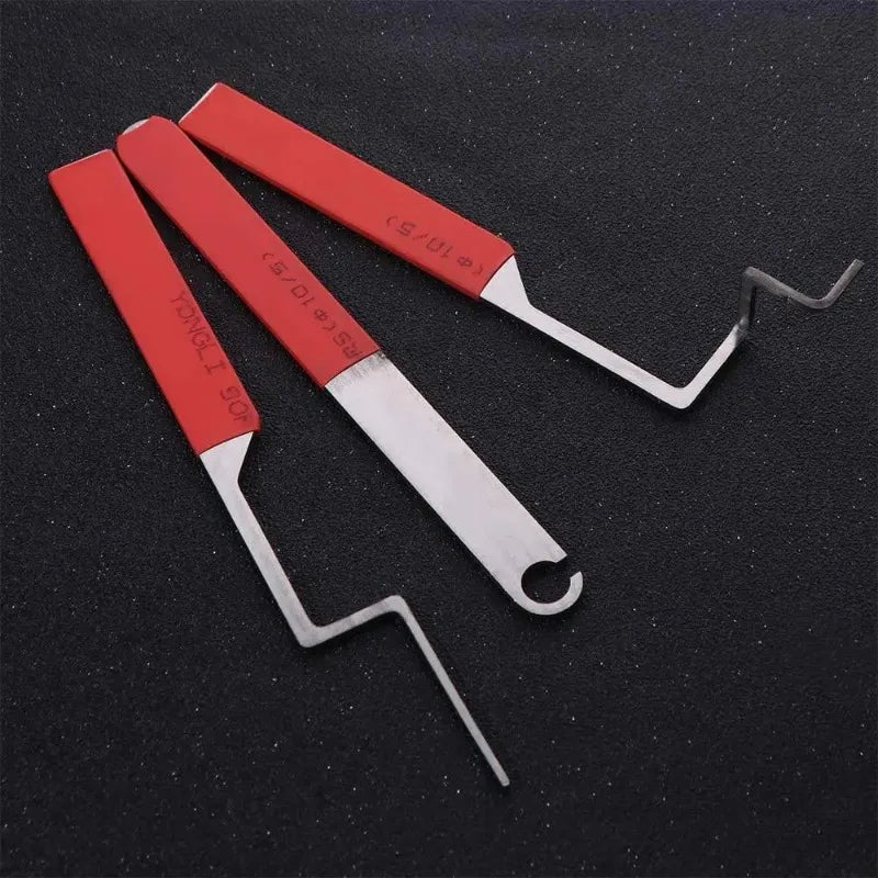 Compact Casement Windows Unlocking Tool Non-slip Convenient Lock Picking Set Professional Stainless Steel Door Open Keys