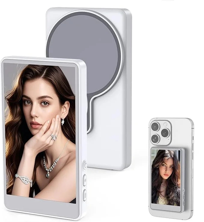 Magnetic Wireless Selfie Monitor Screen for iPhone & Android