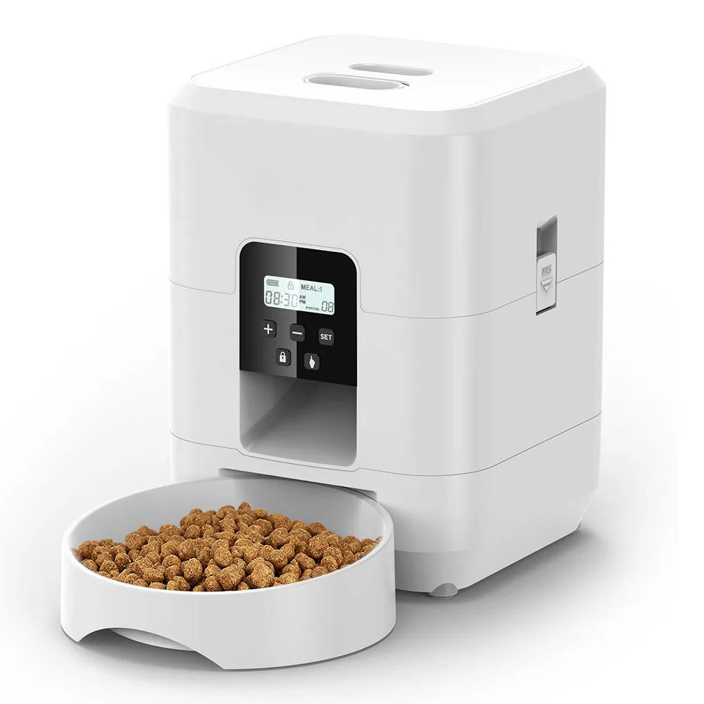 Automatic Pet Feeder - Timed Portions for Cats & Dogs – photo 7