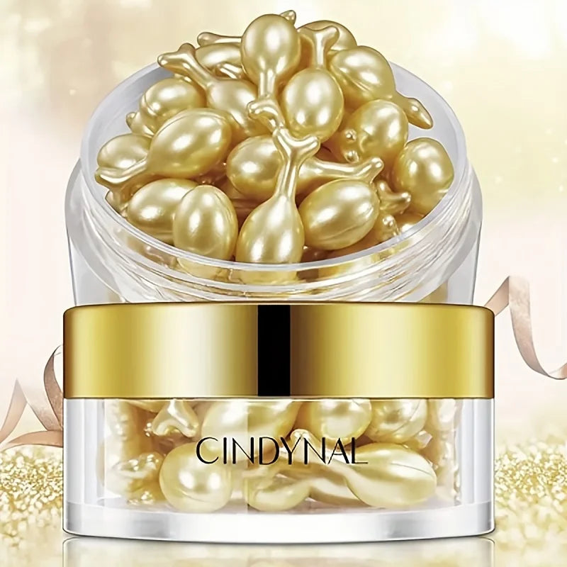 90 Capsules - Placenta and Hyaluronic Acid Essence Capsules - Deeply Nourishes and Moisturizes the Skin, Revealing Youthful Skin, Suitable for Locking in Moisture on the Face and Neck - Easy to Carry, Use Anytime, Anywhere, P