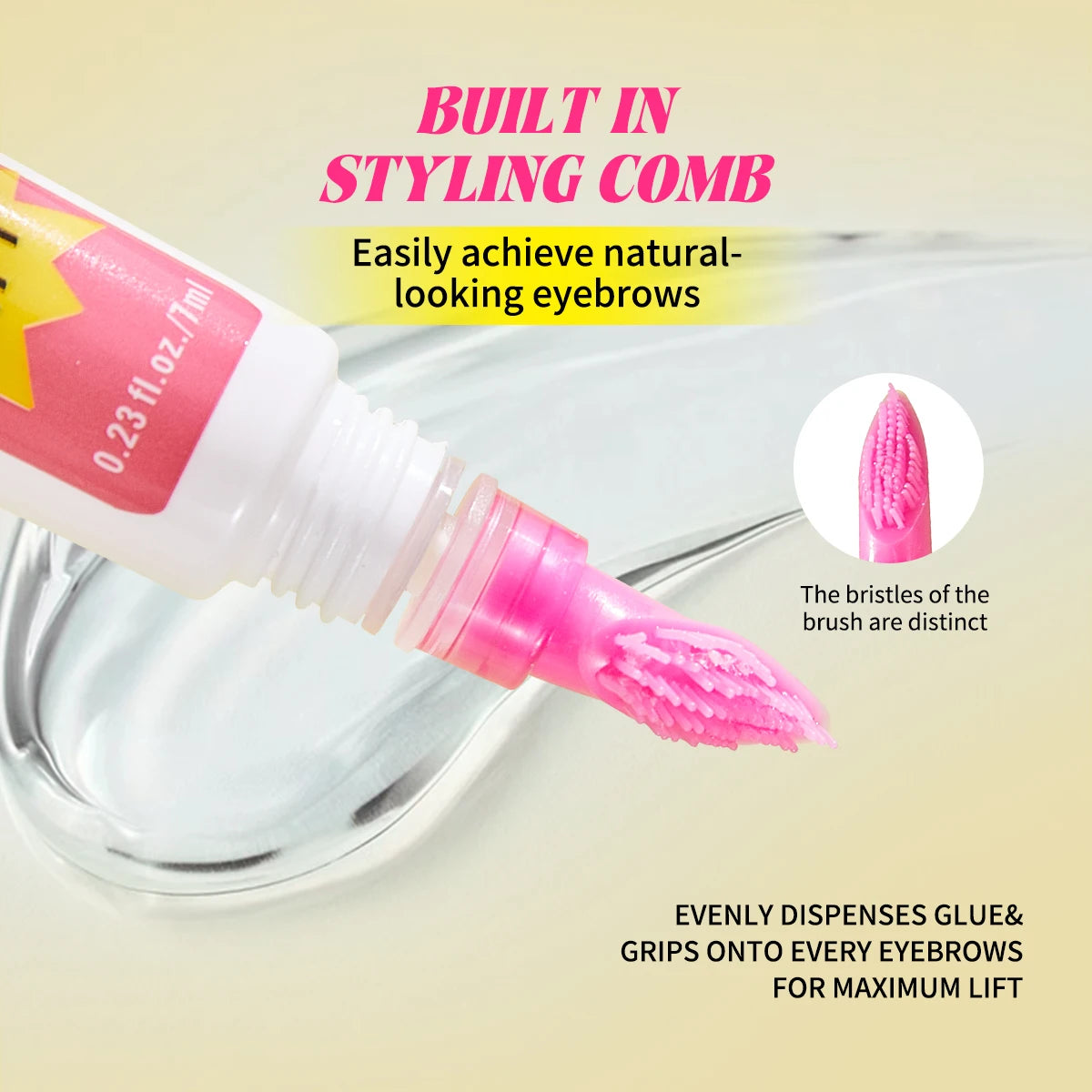 Eyebrow Styling Gel 3D Feathery Wild Brow Wax Waterproof Long Lasting Easy To Wear Shaping Eyebrows Makeup Sculpt Soap Cosmetics