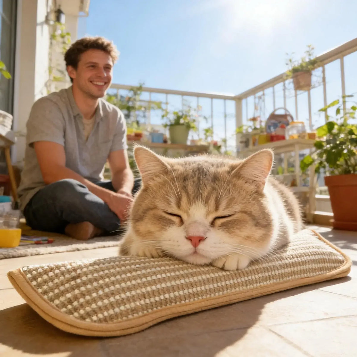 Cat Scratcher Interactive Toys for Cat Catnip Pillow Kitten Claw Grinder Scratching Post for Cats Chew Bite Toys Pet Supplies