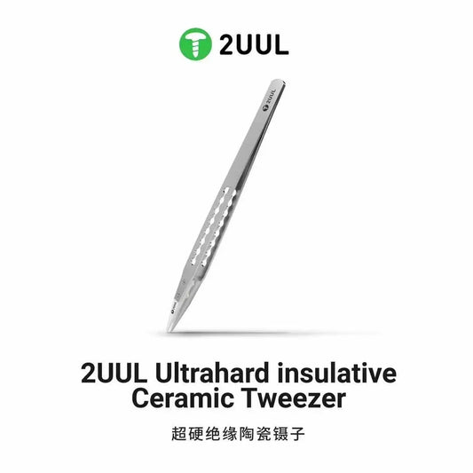 Ceramic Anti-Static Tweezers for Phone/IC/PCB Repair - ESD Safe