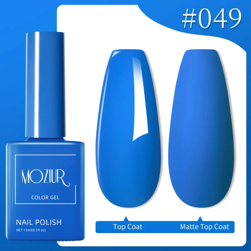Colorful Hot Sale Uv Gel Nail Polish Set Soak Off Gel Nail Polish 15ml Professional Nail Gel Polishes