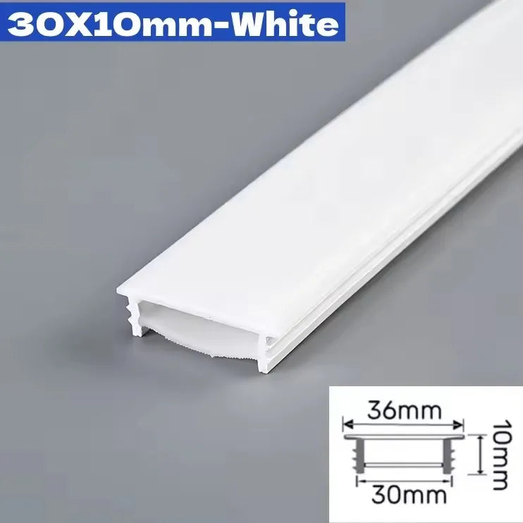 Flexible LED Neon Rope Diffuser Channel — WS2812B Compatible