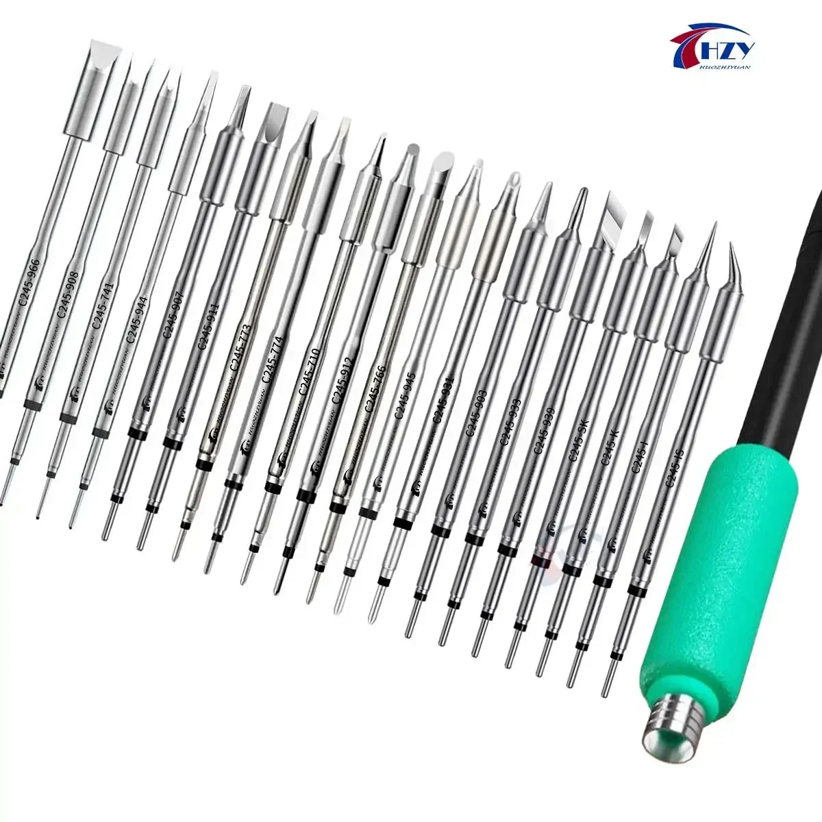 OEM C245 Series Soldering Iron Tip 773/774/710/912/766/931/966Tips Universal T245 Handle for T245 Soldering Station Phone Repair