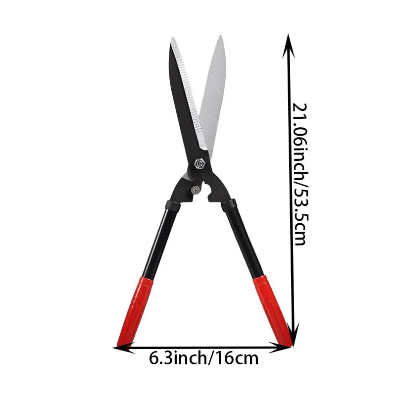 Professional Garden Hedge Lopper — Long-Reach Bypass Pruner