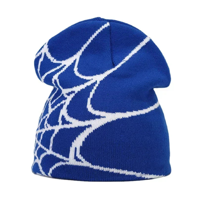 Y2K Letter Knit Beanie, Warm Ski Hat