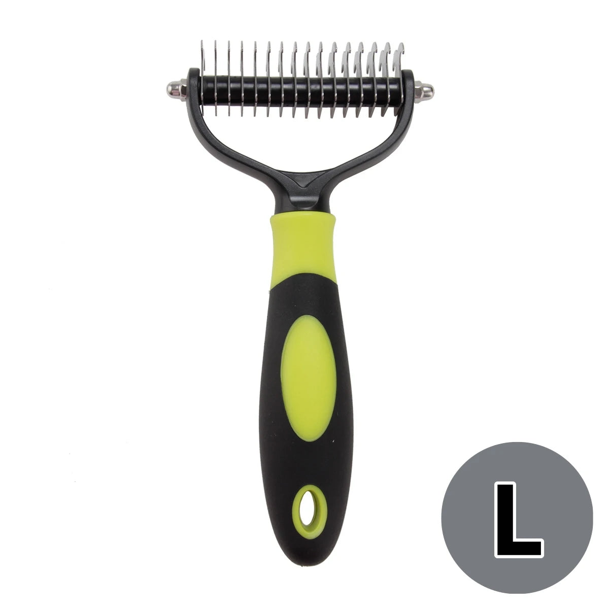 Pet Hair Remover Grooming Brush - Dog & Cat Deshedding Comb - photo 8