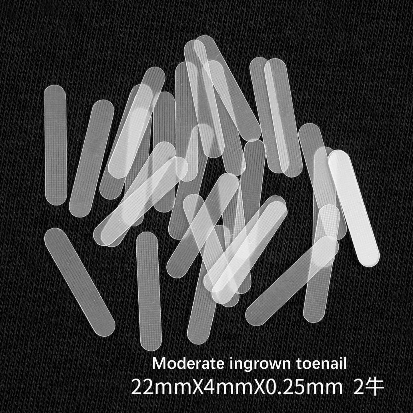 50Pcs Ingrown Toenail Correction Tool Ingrown Toe Nail Treatment Elastic Patch Sticker Straightening Clip Brace Pedicure Tool