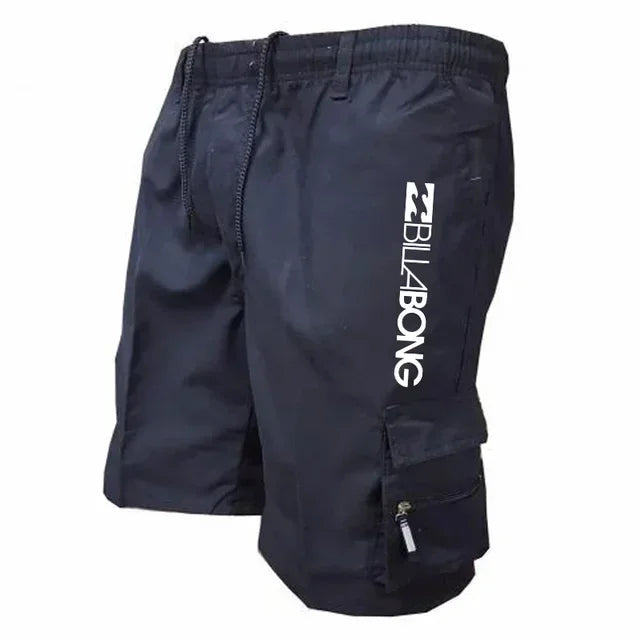 Men's Multi-Pocket Running Shorts — Loose Casual Sports & Basketball Shorts