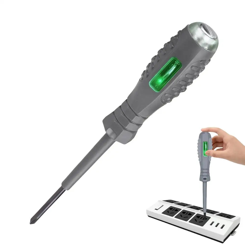 Intelligent Voltage Tester Pen Electricity Tester Screwdriver Magnetic Voltage Tester Screwdriver Detector With Light Display