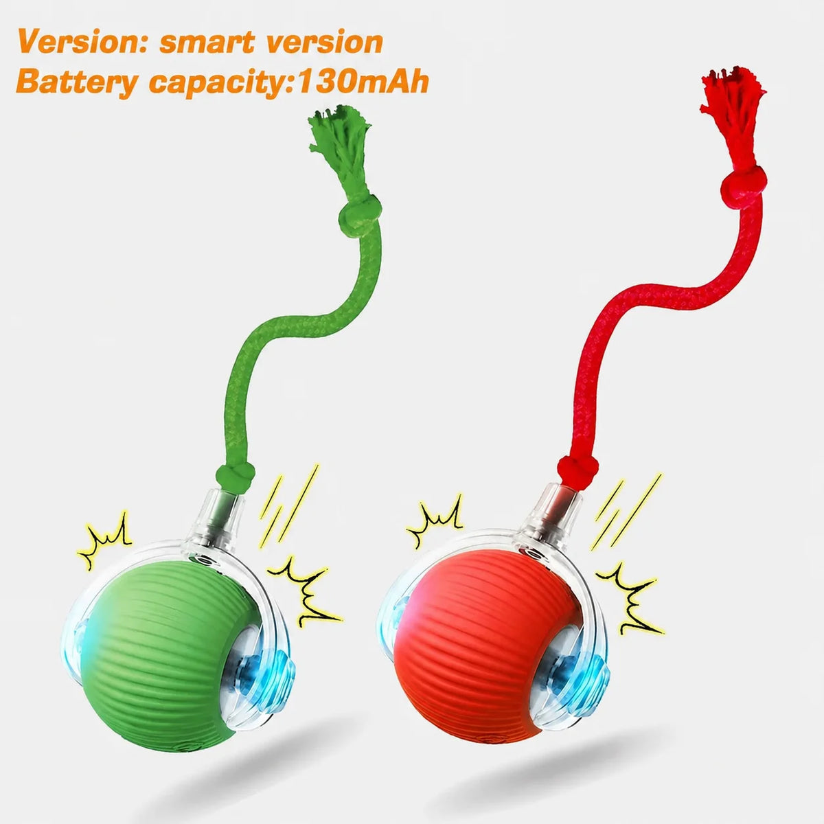 Rechargeable Rolling Cat Ball - Smart Interactive Toy – photo 9
