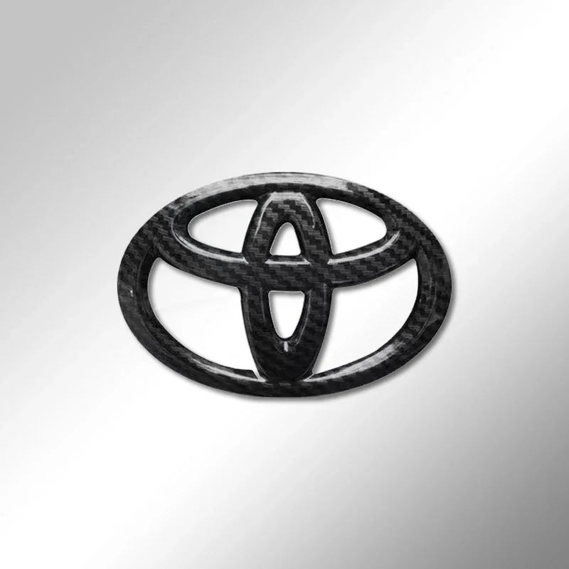 3D ABS Toyota Logo Car Emblem Steering Wheel Sticker For Toyota Hilux Prius Avensis Auris Verso Corolla Camry Auto Accessories