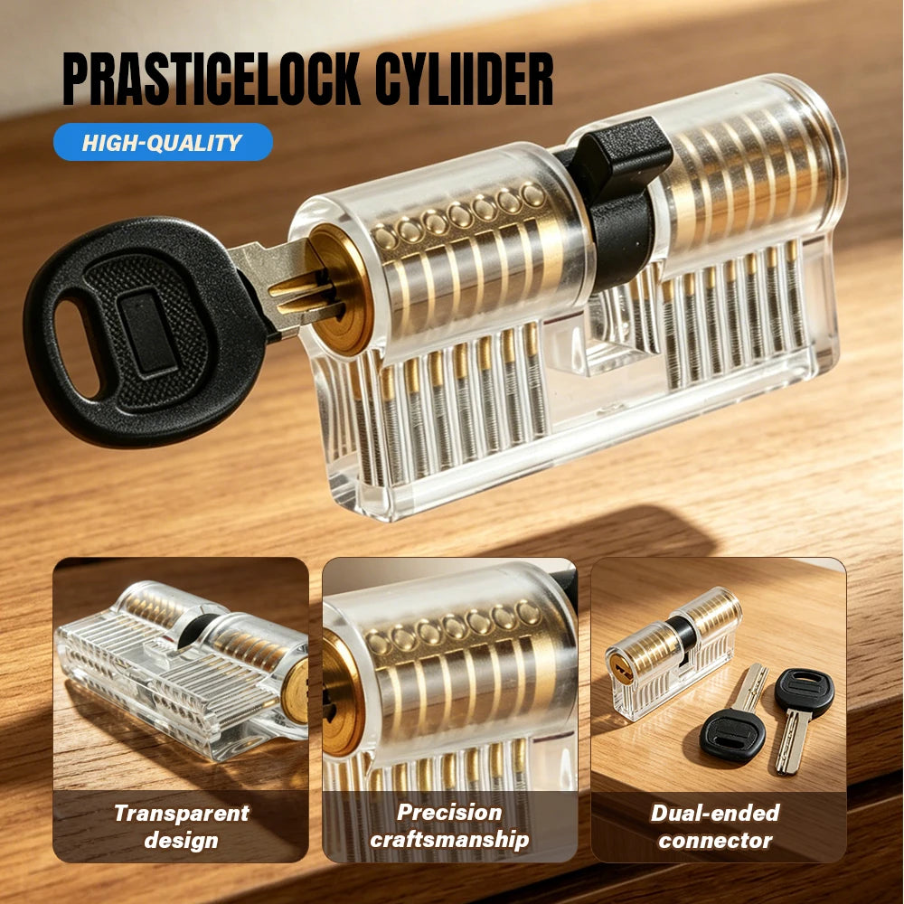 Professional KABA MUL-78 Key Decoder Tool Positive Groove AB Positioning One-Character Locksmith Tool Lock Opening Tool