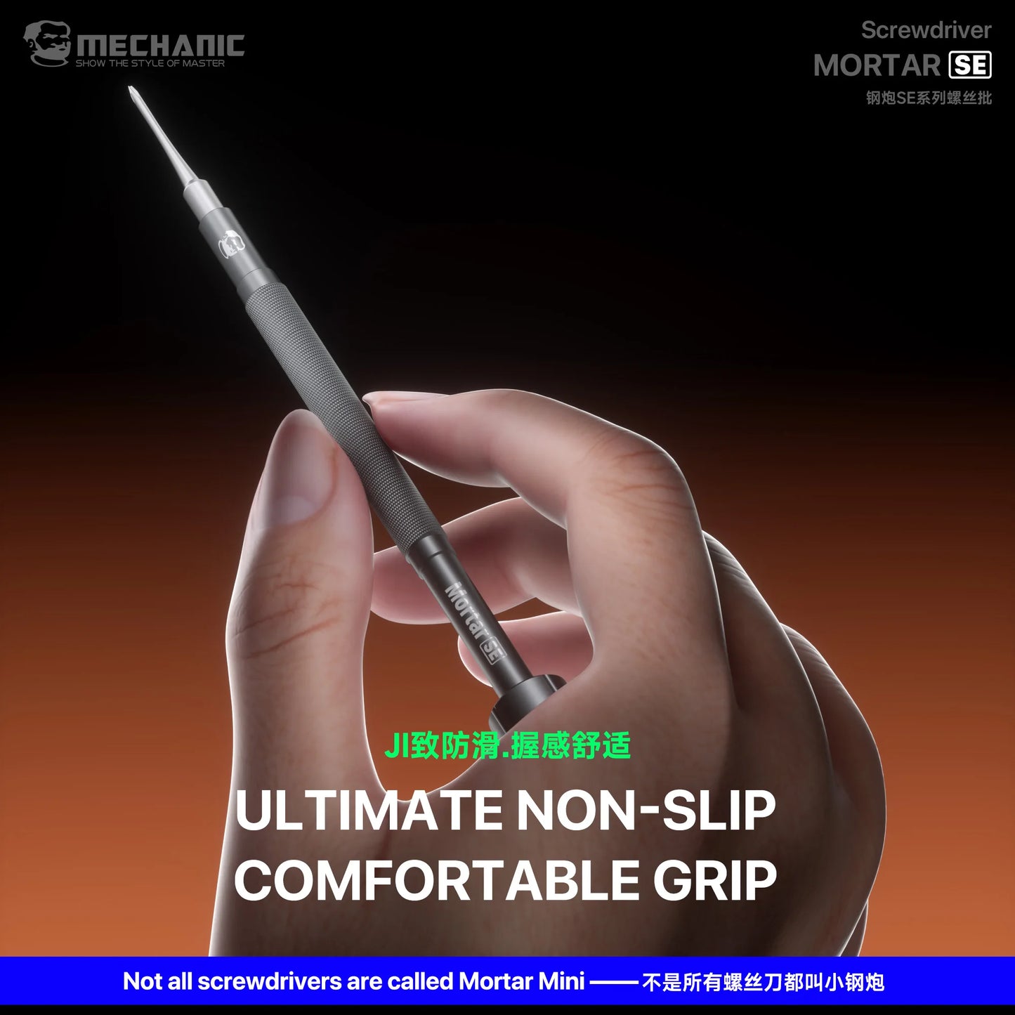 Mechanic MORTAR SE Magnetic Screwdriver Set Y 0.6,Pentalobe 0.8,Phillips 1.2 /1.5 ,Inner Hex 2.5 , Screwdriver Repair Tool Kit