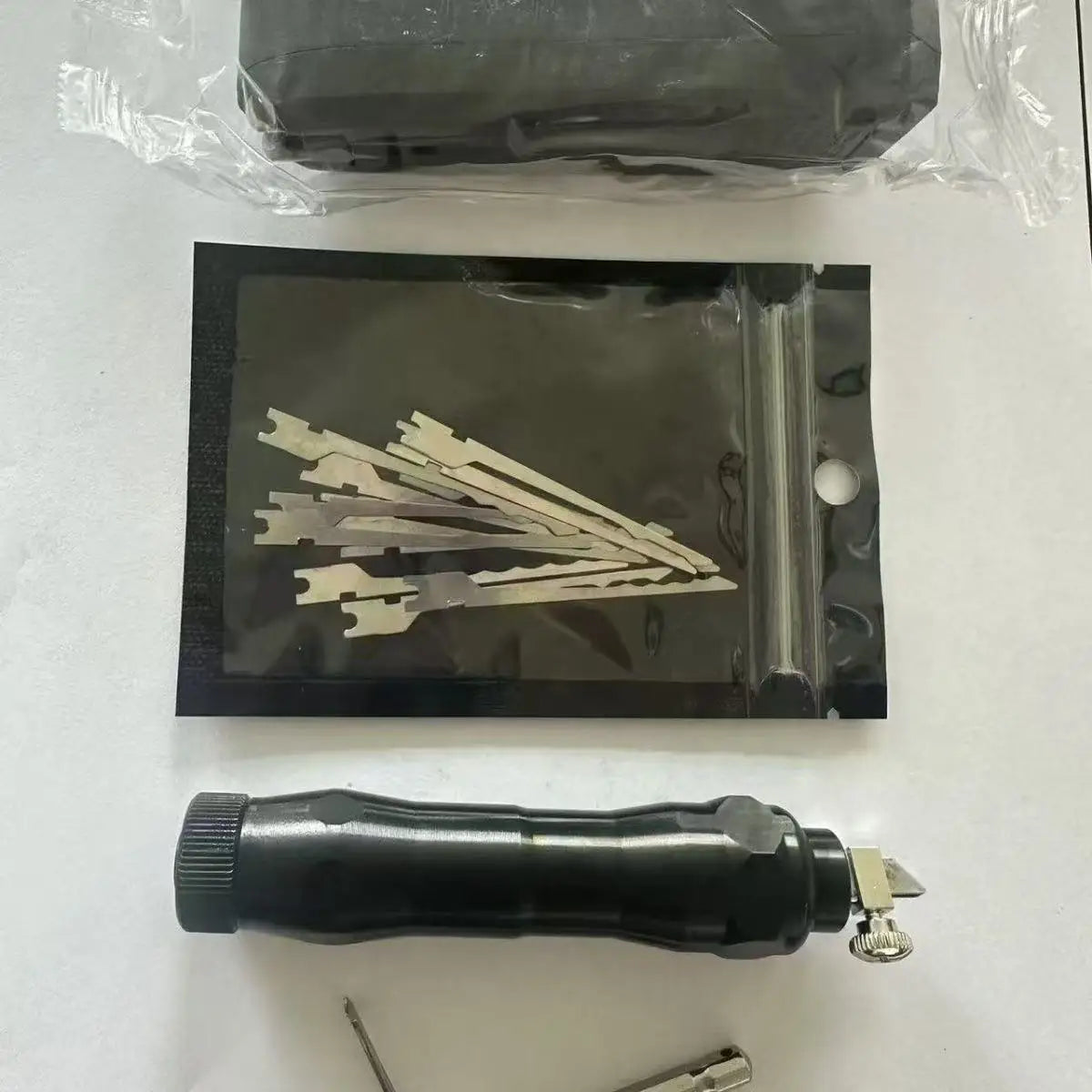 Functional locksmith repair tool set Extreme storm electric brush hook lock open locksmith tool