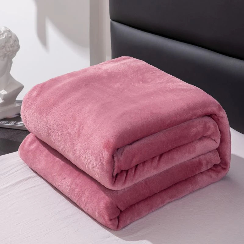 Heavyweight Flannel Throw Blanket - Soft Printed Blanket in Many Colors - photo 18