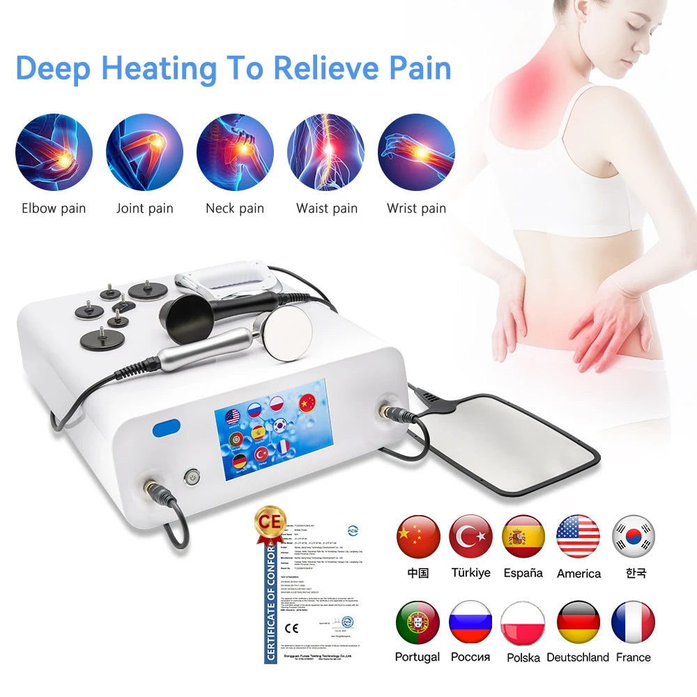 448KHz Tecar RF Body and Facial Care Machine