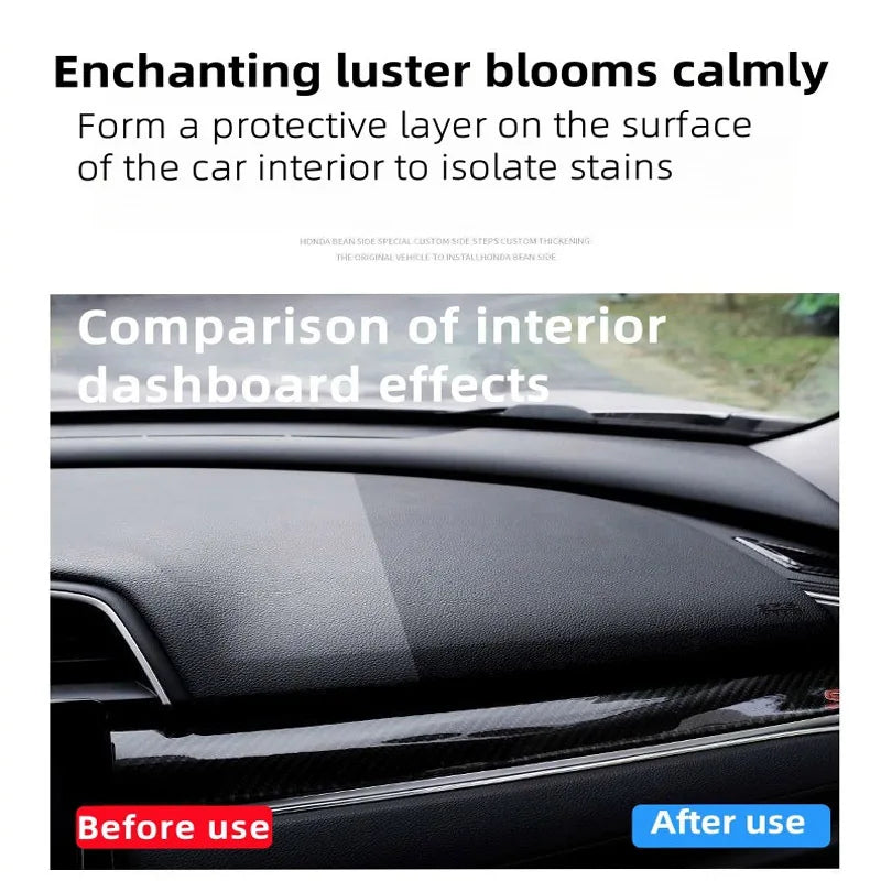 All-in-1 Car Interior Scratch Repair Paste - Plastic Leather Scratch Fix, Polishing & Anti-Aging for Tires Seats Steering Wheel