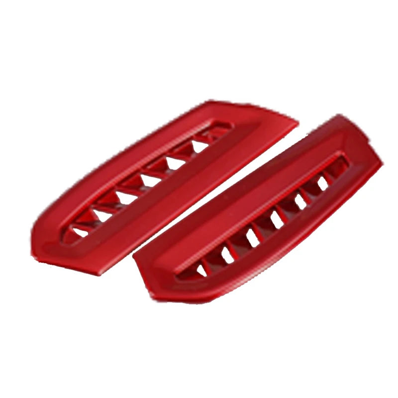 Car Interior For Toyota Camry 2018 2019 2020 2021 2022 ABS Red Steering Wheel Button Decorative Cover  Accessories Car Styling