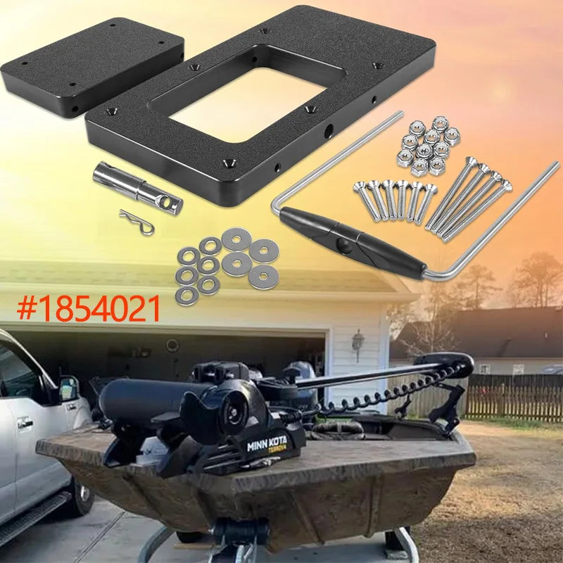 MKA-21,1854021 Composite Quick Release & Installer Bracket for Minn Kota Trolling Motors – Fits for Ulterra/Terrova/PowerDrive