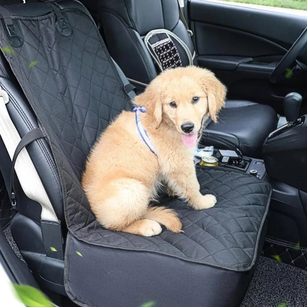 Front Seat Dog Car Seat Cover - Waterproof Co-Pilot Protector
