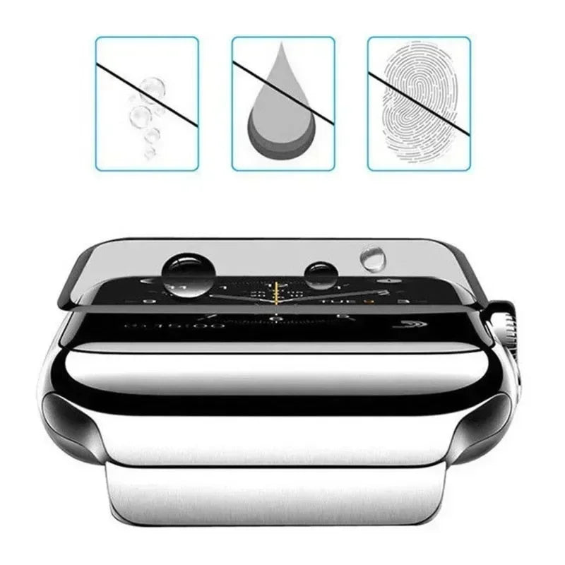 1-5PCS Screen Protector for Apple Watch 10 9 8 7 6 5 40MM 41MM 42MM 44MM 45MM 46MM Not Tempered Glass Film IWatch Ultra 2 49MM