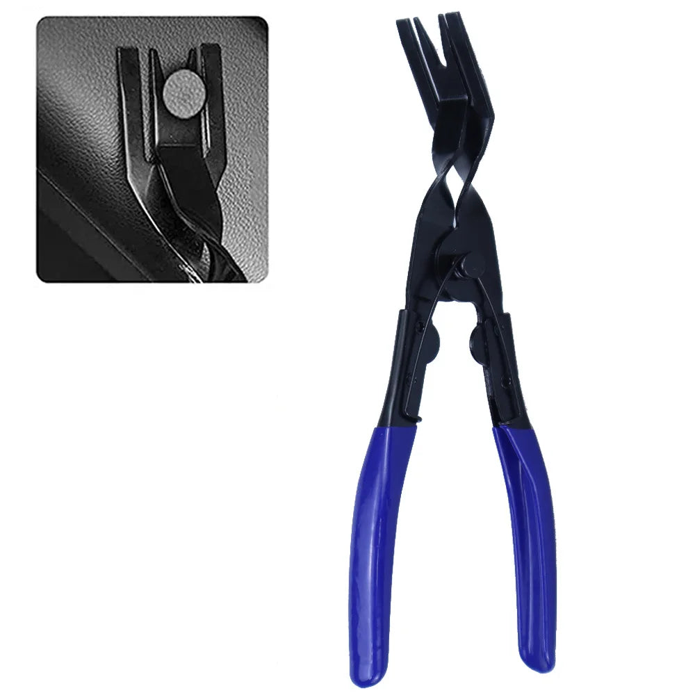 Car Interior Removal Kit - Easy To Pry Fasteners -Non-Scratch Remove Door Clips And Audio Instrument Panel