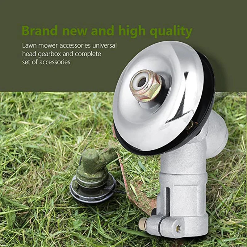 26/28mm 7/9T Strimmer Gear Head Gearbox Brush Cutter Grass Trimmer Lawn Mower Part Lawn Trimmer Accessory Brush Cutter Gear Head
