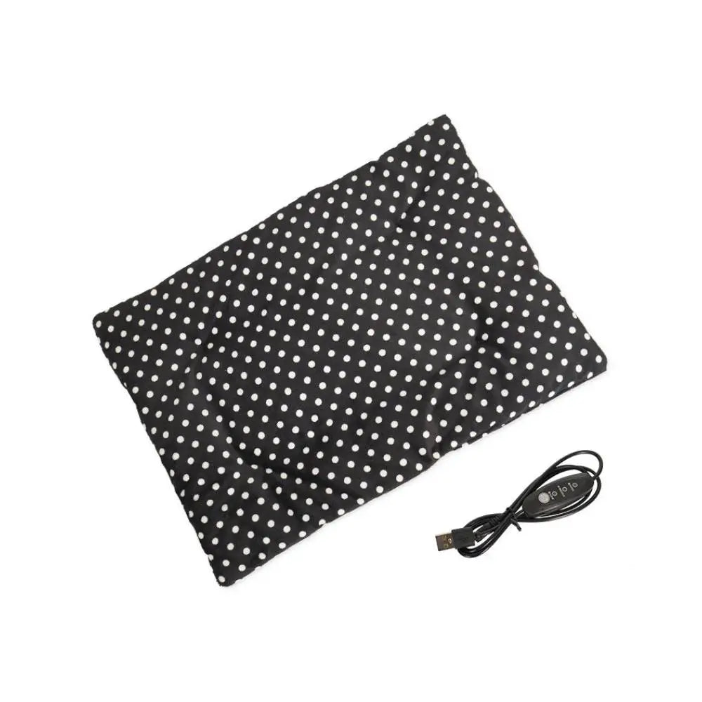 Waterproof Heated Pet Mat - Adjustable Temperature Plush – photo 7