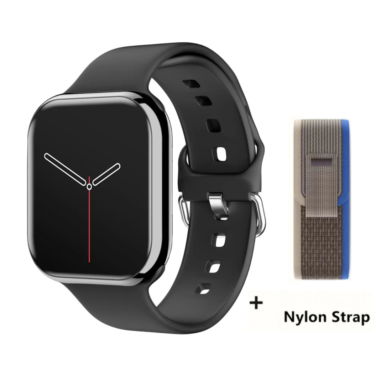 Smart Watch Series 10 – 1.9" OLED HD Screen, GPS, NFC, BT Calling, Wireless Charging, IP68 | iOS & Android | Multiple Strap Options