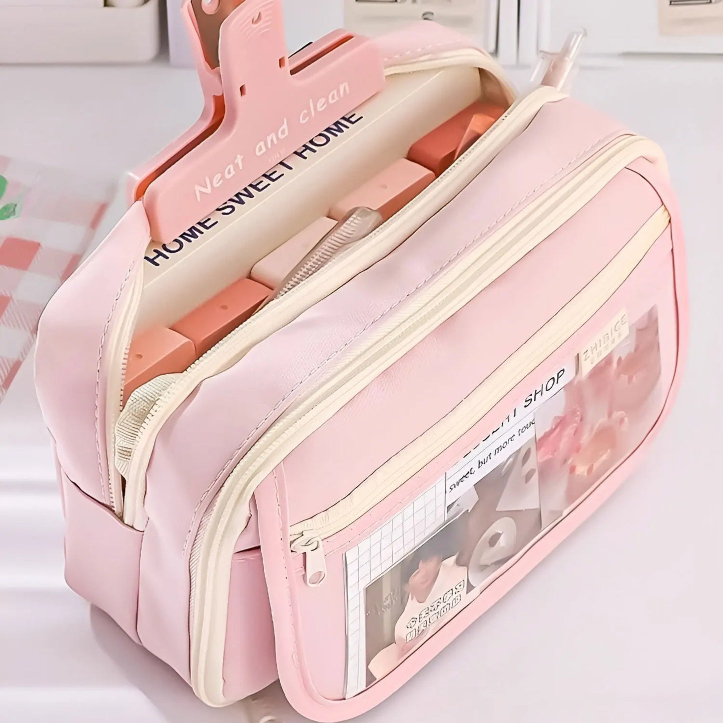 Kawaii Multi-Layer Pencil Case for Students - Cute and Functional