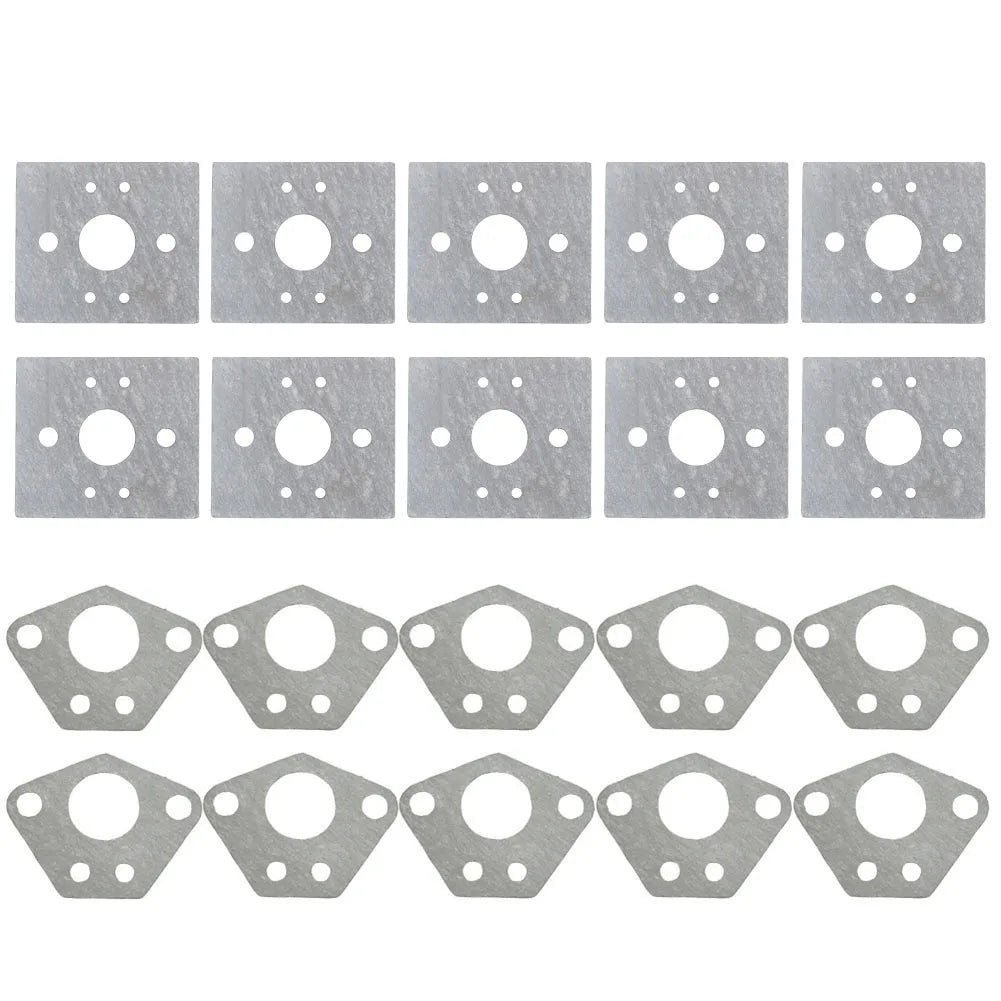 20PCS Carburetor Gasket For CG430 For CG520 For BC430 For BC520 Chainsaw Trimmer Brush Cutting Machine Engine Accessories