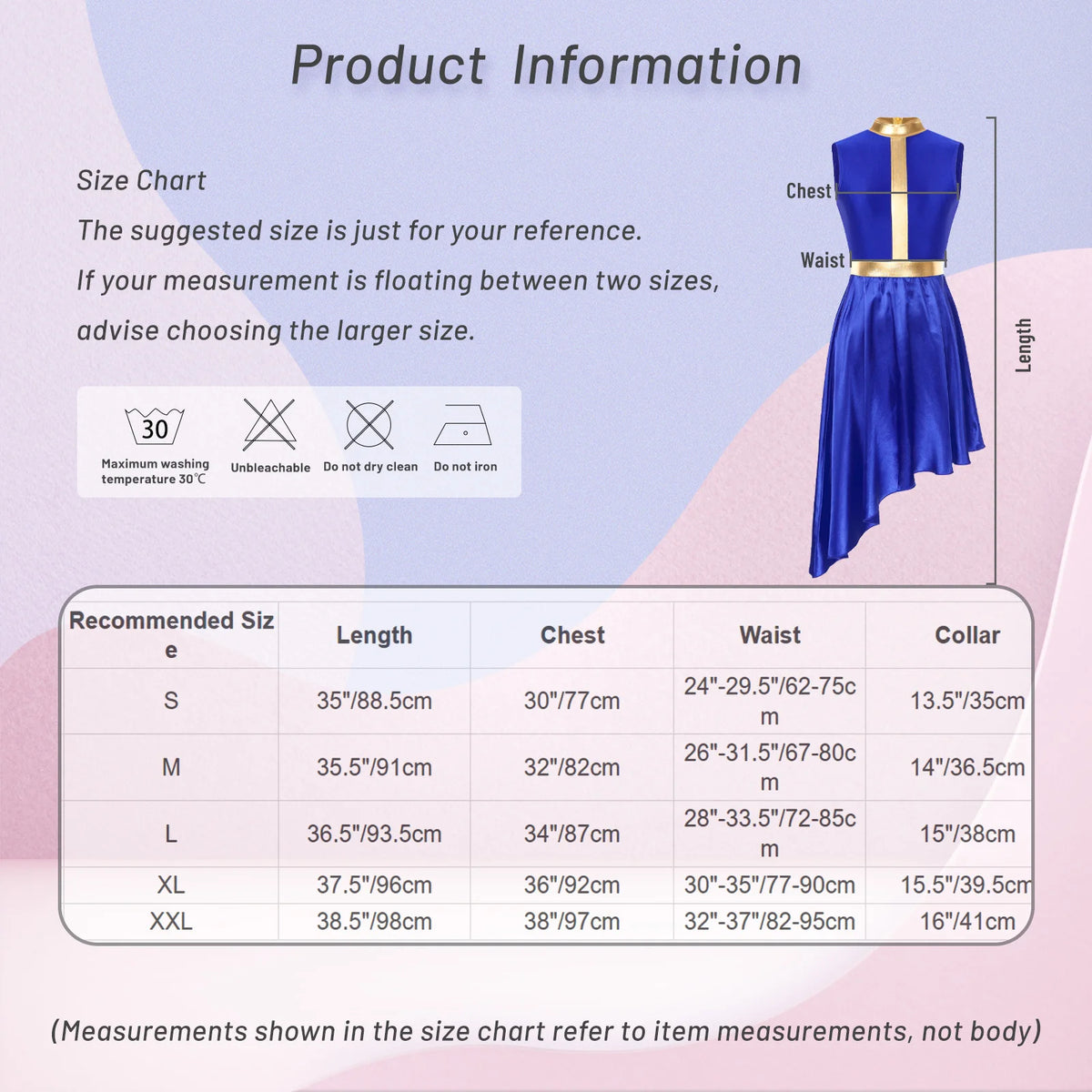 Women Modern Lyrical Dance Dress Liturgical Worship Church Choir Costume Sleeveless Asymmetrical Hem Dresses Ballroom Dancewear